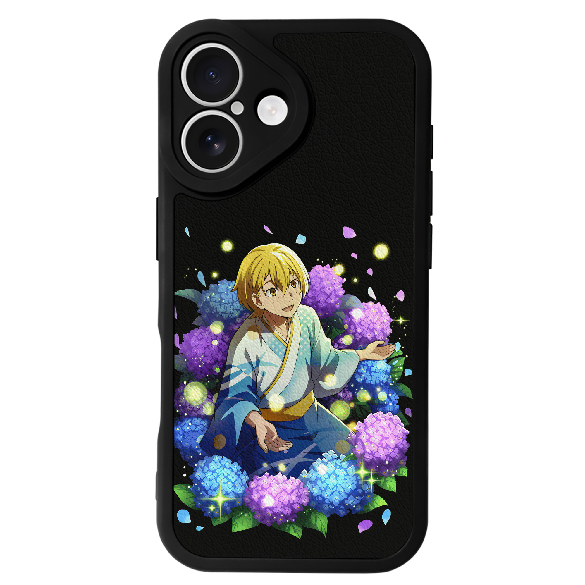 （画像用） 文豪ストレイドッグス Bungo Stray Dogs 【iPhone 16シリーズ対応】シリコンスマホケース（レザー調） 材質：シリコン
